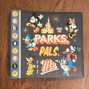 Disney Parks Pals Album with Vibrant Characters